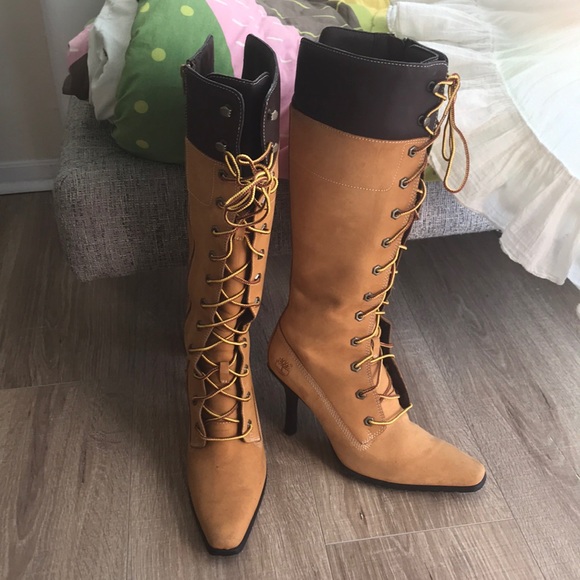 timberland stilettos